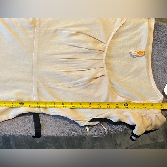 Anthropologie Maeve Time Gone By Dress Cream w/ Black Trim Size 4 - Picture 8 of 10